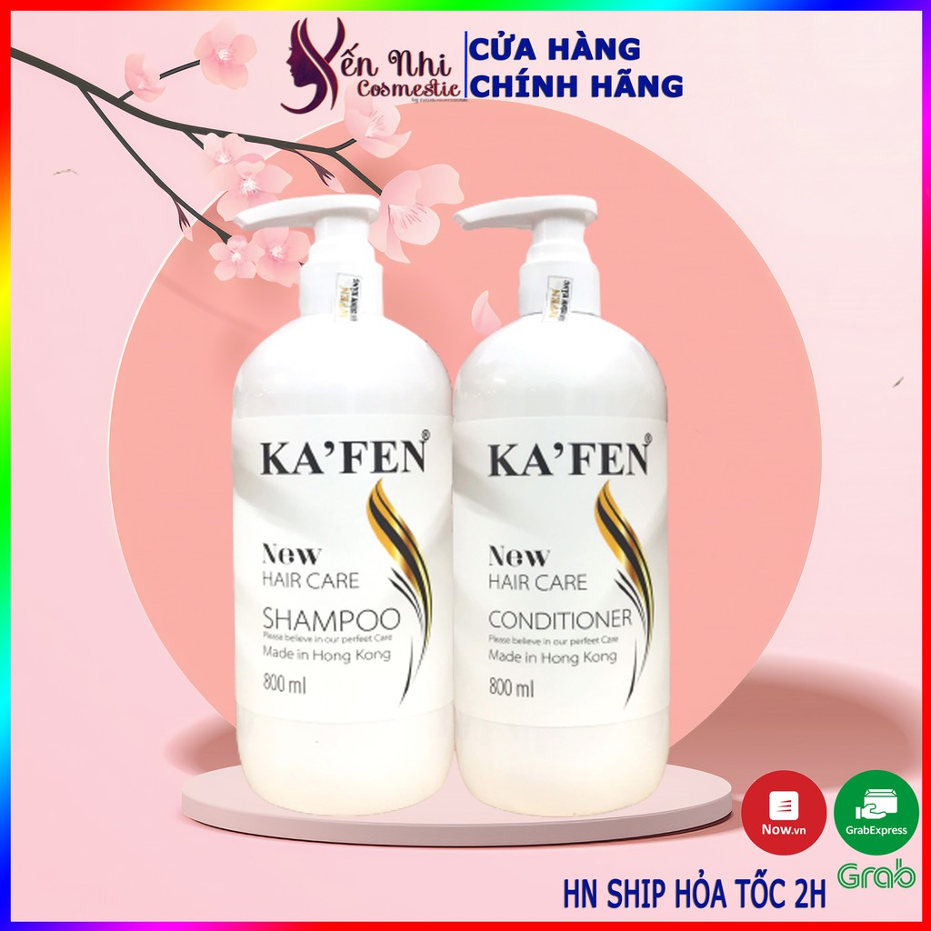 ( Bb221 ) Dầu Gội Đầu Kafen dầu gội ngăn rụng tóc cho nam nữ dầu gội dưỡng tóc kafen trắng 800ml, Mỹ phẩm tóc yến nhi ( 