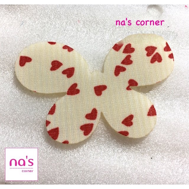 Miếng dán tóc dán mái tự dính hoạ tiết tim, size to giúp cố định tóc cho trang điểm, đắp mặt nạ... tiện lợi