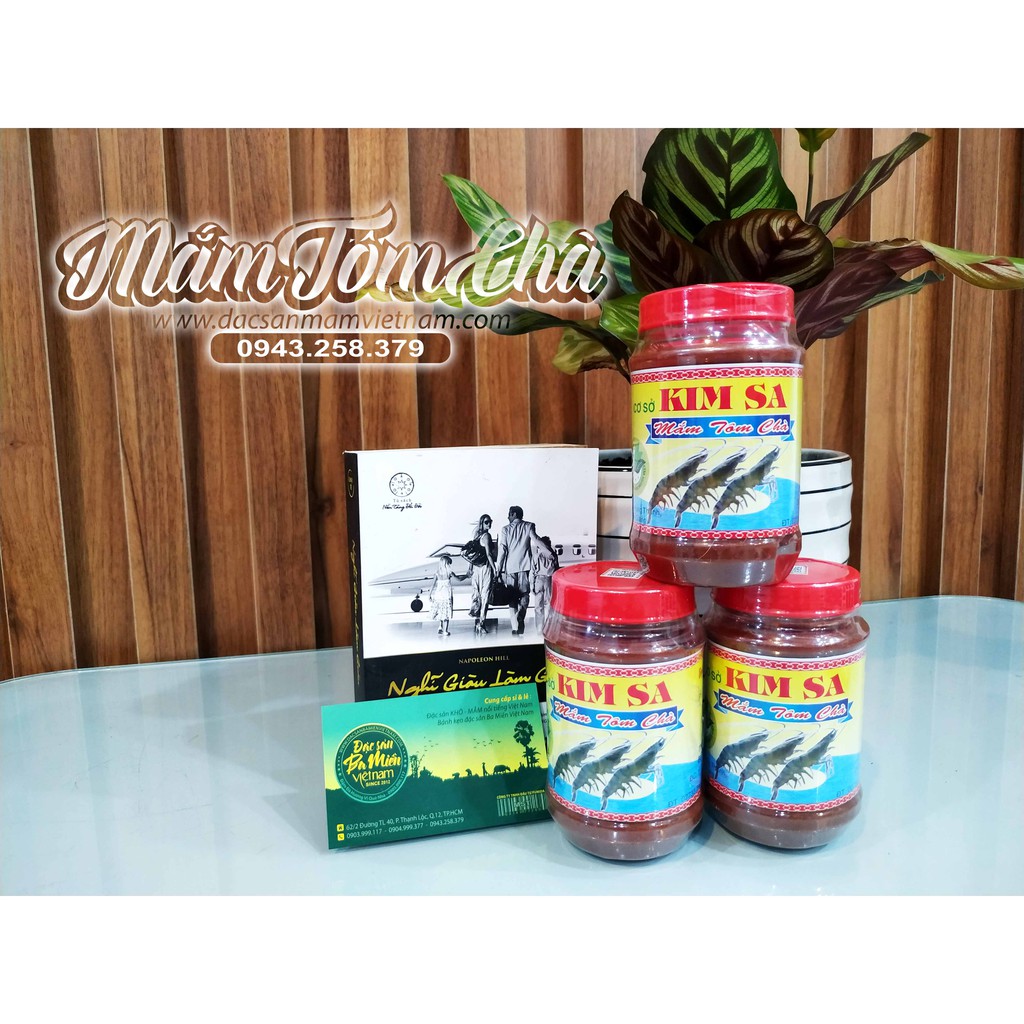 Mắm tôm chà Kim Sa Gò Công - hủ 250g