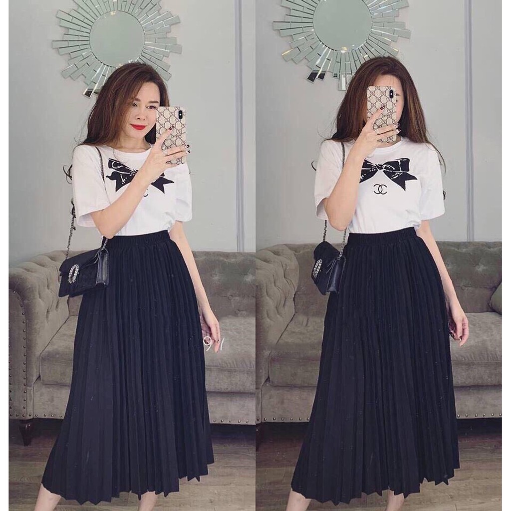 Chân Váy Dập Ly Quảng Châu-1