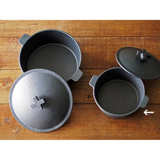 nồi gang thô mini 12cm cast iron