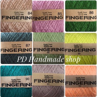Sợi Fingering ( bảng màu 01 )