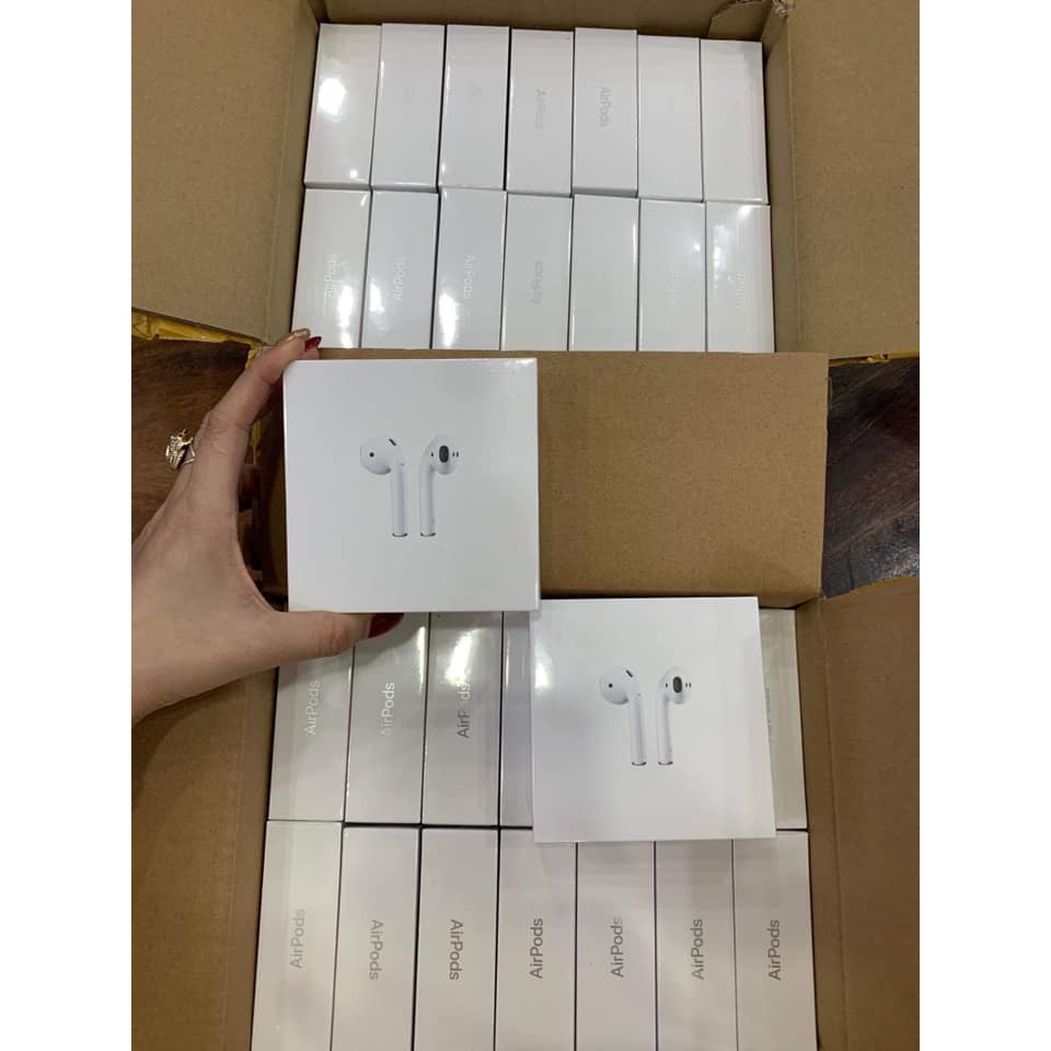 TAI NGHE APPLE AIRPODS 2 Model MV7N2 HÀNG CHÍNH HÃNG MỚI 100% NGUYÊN SEAL, CHƯA ACTIVE