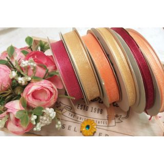 Ruy băng von viền size 7mm đến  4 cm (dây 5 mét )