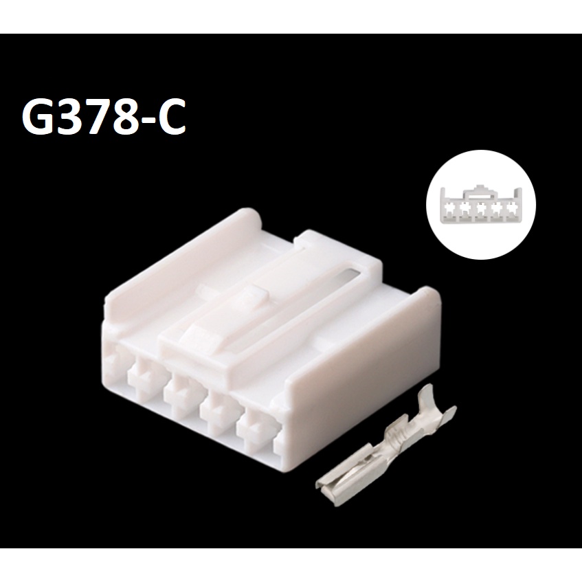 G378-Giắc cắm Đầu nối xe hơi 5 lỗ phích cắm dây nịt 5 lỗ 2mm