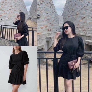 Váy zara chất mát