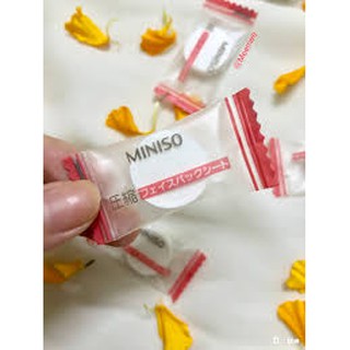 [1 VIÊN] Mặt Nạ Giấy Nén MINISO NHẬT BẢN Dưỡng Da Mụn Cấp Ẩm Thải Độc