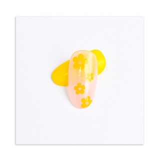Sticker dán móng nail hoa mai Tết
