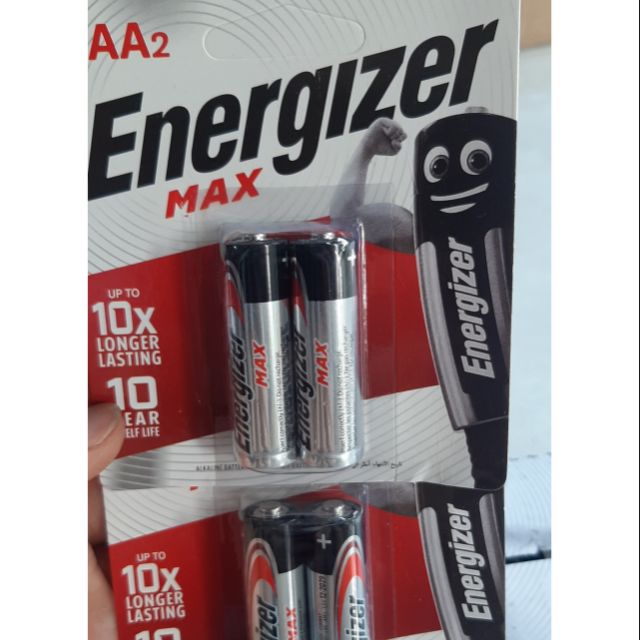 Pin Energizer AA ( 1 vĩ 2 cục pin)