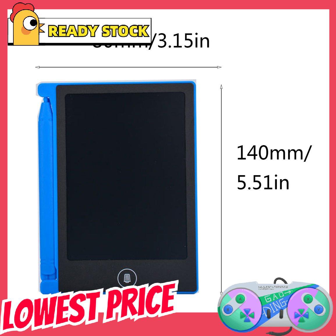 Bảng Viết Điện Tử Màn Hình Lcd 4.4 Inch Cho Bé | BigBuy360 - bigbuy360.vn