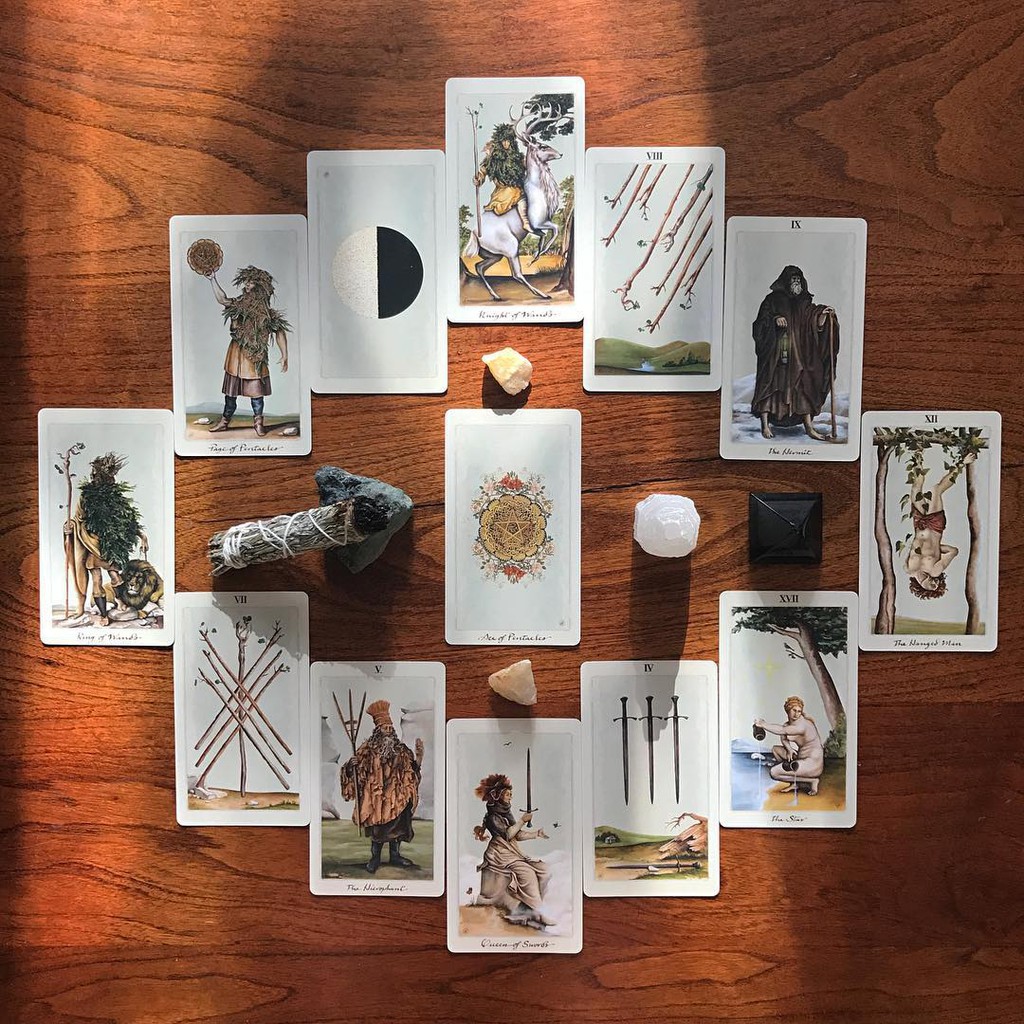 Bài Pagan Otherworlds Tarot 6th Edition