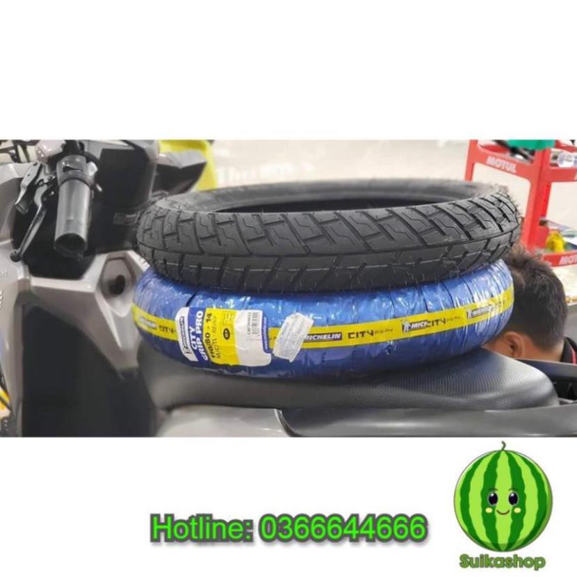 (Lốp) Vỏ Michelin City Grip Pro 110/80-14 cho PCX, SH mode, NVX _ Lốp Trung Thành