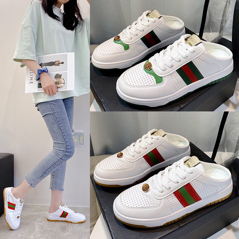 Giày sục thể thao nữ, giày đạp gót HOT 2021 em bán giá siêu bèo+ (vớ)SB1