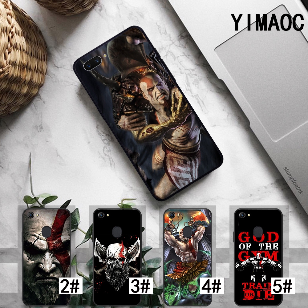 Ốp Điện Thoại Mềm Hình Kratos God Of War 4 Cho Oppo A1K A5 A9 2020 Realme 2 A5 3 5 Pro X50 X Lite