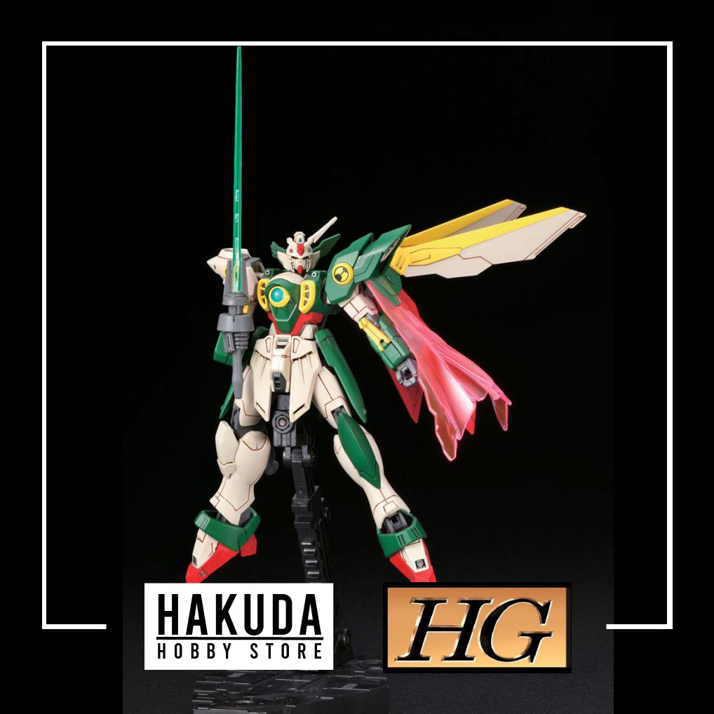 Mô hình HGBF 1/144 HG Wing Gundam Fenice Gundam - Chính hãng Bandai Nhật Bản
