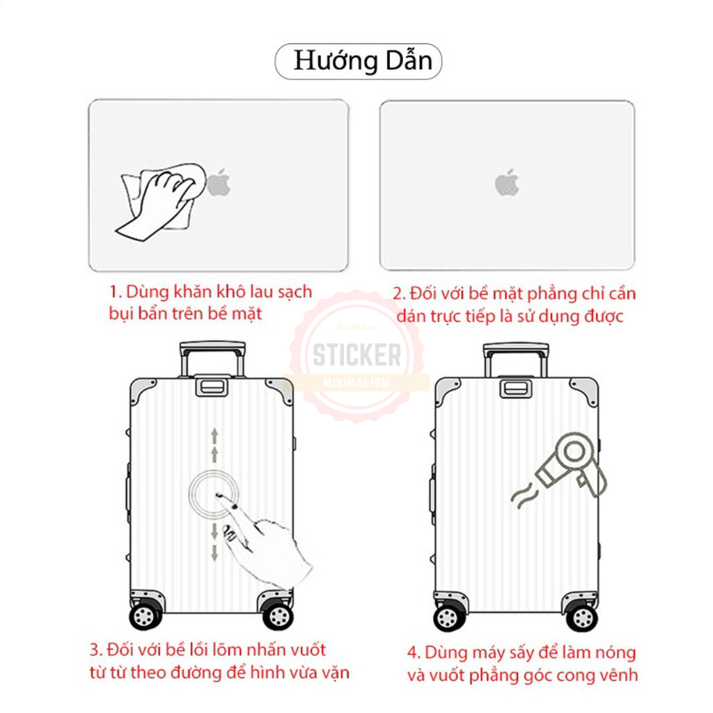 Sticker Ong Qoobee dễ thương chống nước sticker dán mũ bảo hiểm, laptop, điện thoại, đàn guitar, xe máy, vali