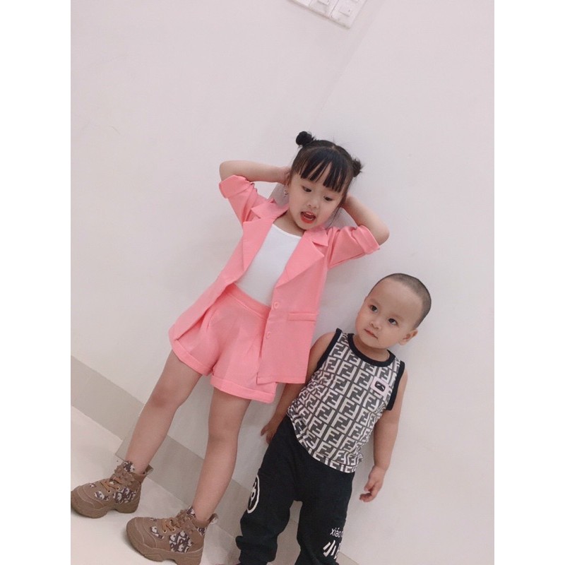 Set vest 3 chi tiết