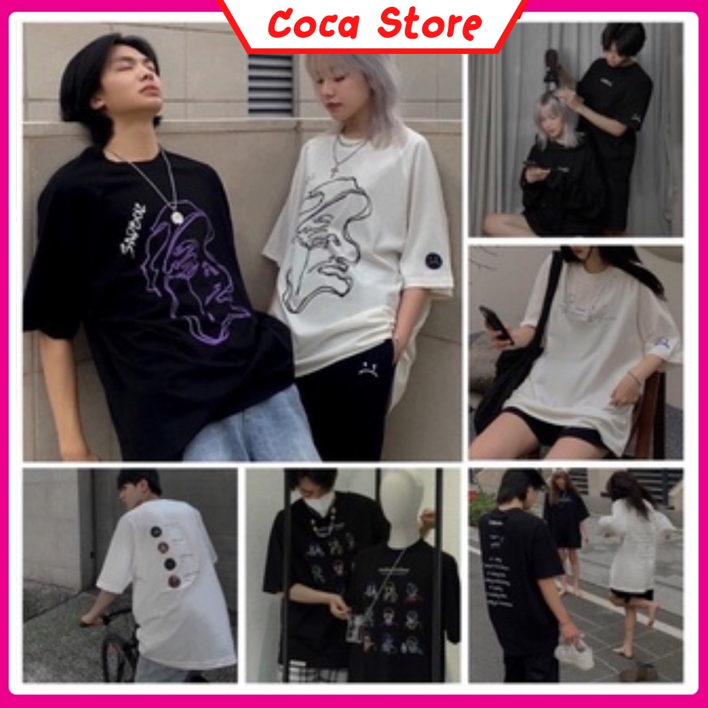 Áo thun tay lỡ Unisex Sad.boiz form rộng vải cotton co dãn, áo thun Form rộng tay lỡ nam nữ Sad.boiz - COCA Store