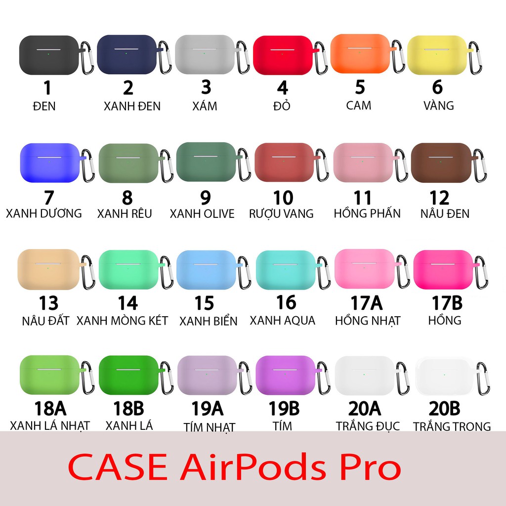 Vỏ Airpod - Vỏ bảo vệ bao đựng tai nghe airpod pro SIÊU HOT - Bảo Hàng Miên Man