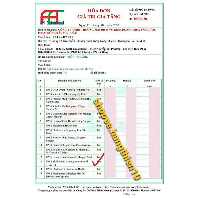 (Đủ bill)Viên uống Tinh dầu hoa anh thảo+dầu cá Blackmores Evening Primrose Oil + Fish Oil 1000mg | BigBuy360 - bigbuy360.vn