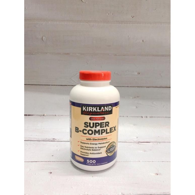 Kirkland Super B-Complex chai 500 viên của Mỹ