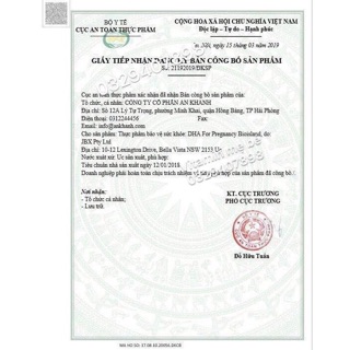 DHA cho bé của BiO island