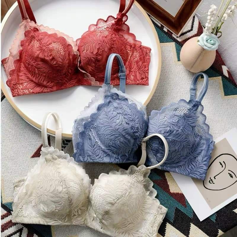 Đồ lót CAO CẤP - Áo Lót Nâng Ngực Không Gọng Phối Ren 6622 - Mbra94