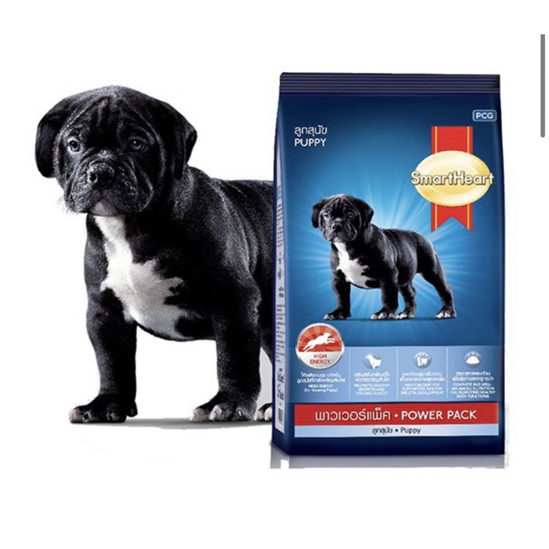 Thức ăn cho chó con SmartHeart Power Pack Puppy bao 20kg
