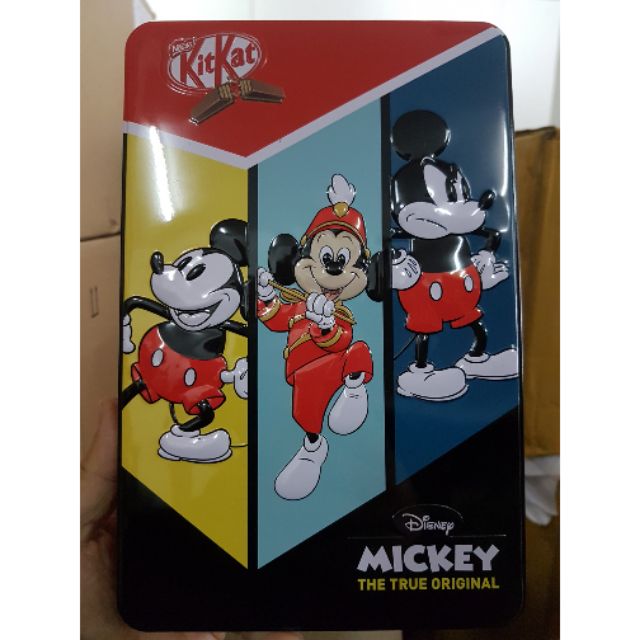 Kitkat Mickey hộp thiếc 178g
