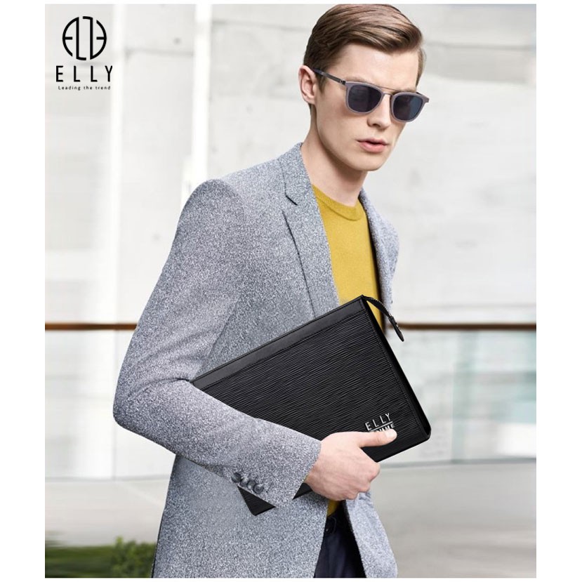 Túi clutch nam da thật ELLY HOMME – ECM4