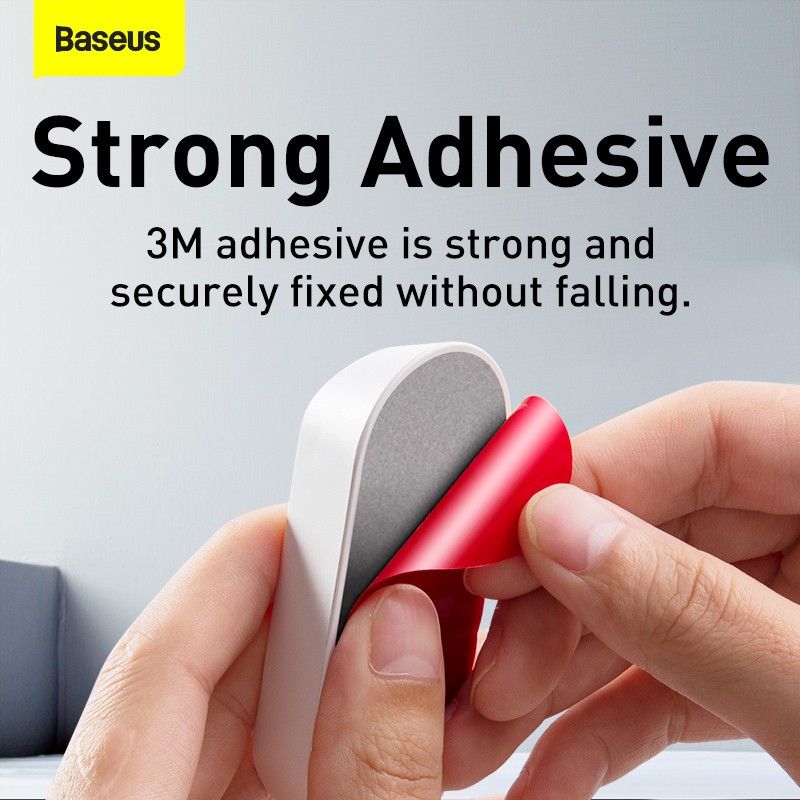 Đế đèn đọc sách để bàn Baseus màu trắng từ tính (không kèm theo đèn)