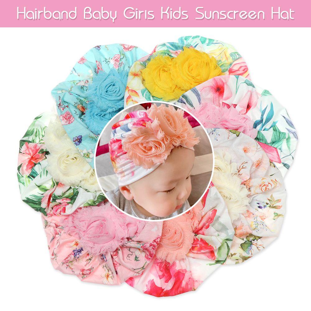 Xiantin Băng Đô Hoa Co Giãn Ngọt Ngào Thời Trang Chống Nắng Cho Bé