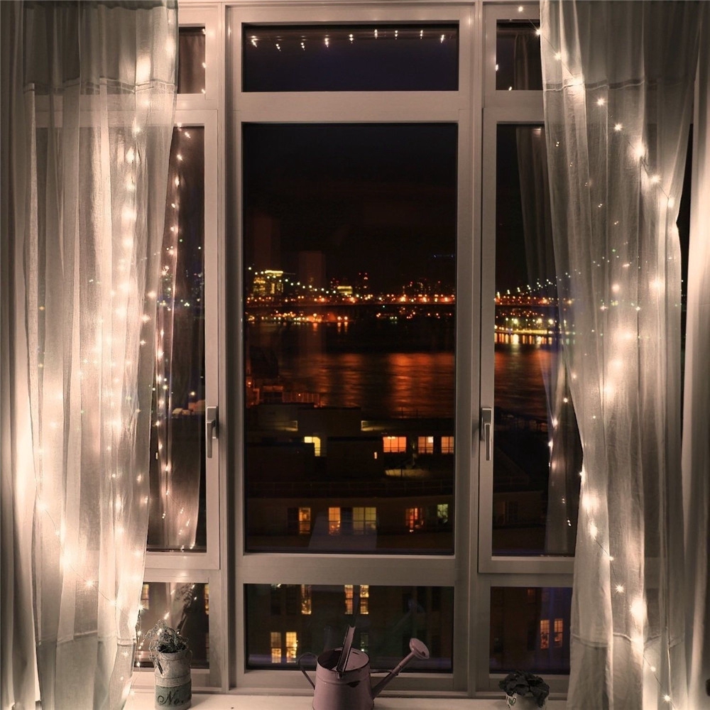 Dây đèn LED dài 1m/5m/10m lõi dây đồng chiếu sáng trang trí Giáng Sinh