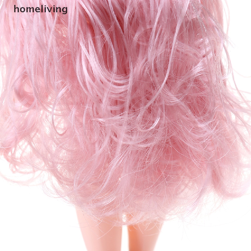homeliving 30CM BJD Doll Beautiful Princess Dolls 20Joints Moveable Nude Body DIY Hair Doll  .