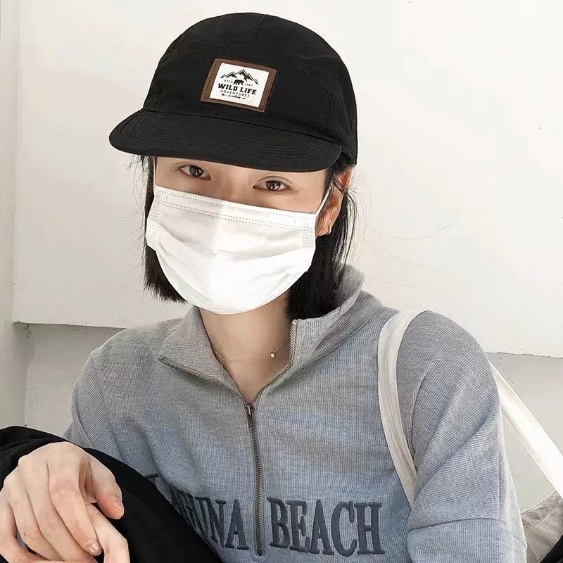 Mũ Lưỡi Trai Vành Phẳng Kiểu Hip-hop Đường Phố Mỹ Cá Tính Cho Nam Và Nữ