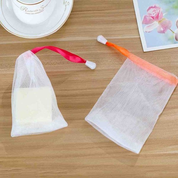 Túi lưới đựng cà phòng , túi lưới tạo bọt xà phòng