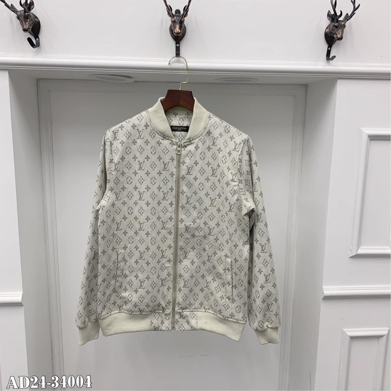 Áo Khoác Bomber Bò Nam Dệt Vân Hoa Cực Đẹp
