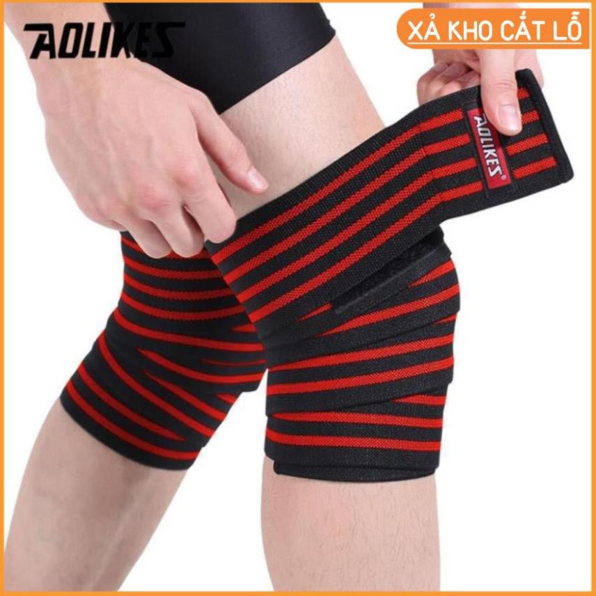 Quấn gối Aolikes Chính hãng - Bảo vệ đầu gối - tập Gym và tập thể thao ( 1 chiếc)