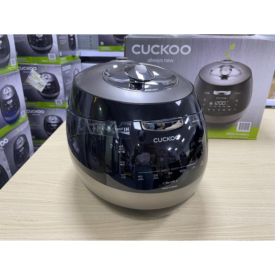 [Mã ELHADEV giảm 4% đơn 300K] [BẢO HÀNH 24 THÁNG]Nồi Cơm Cao Tần Áp Suất CUCKOO AHXB1060FD 1.8L (Nội Địa Hàn)