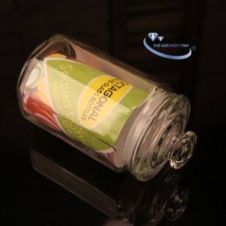 LỌ THỦY TINH LỤC GIÁC 900ML