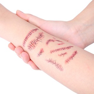 Hình Xăm Dán Kinh Dị Hóa Trang halloween