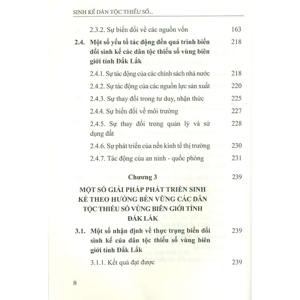 Sách - Sinh Kế Dân Tộc Thiểu Số Vùng Biên Giới Tỉnh Đắk Lắk