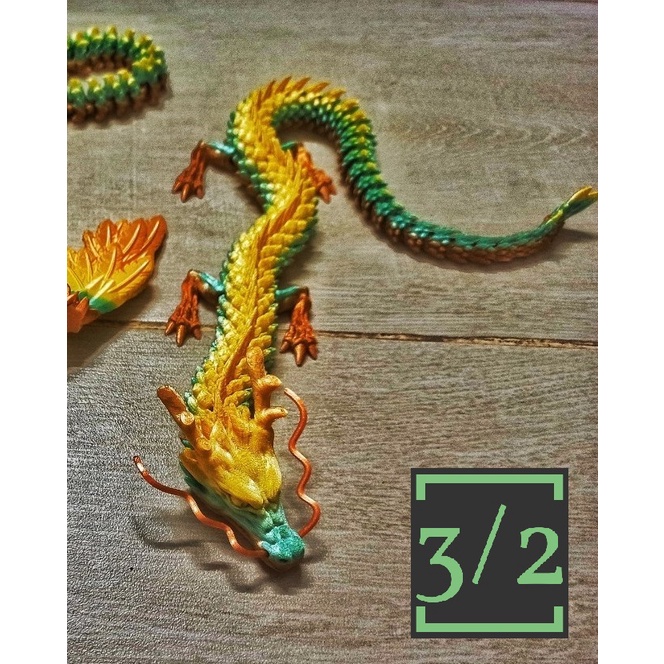 Mô hình Rồng Á Châu - In 3D