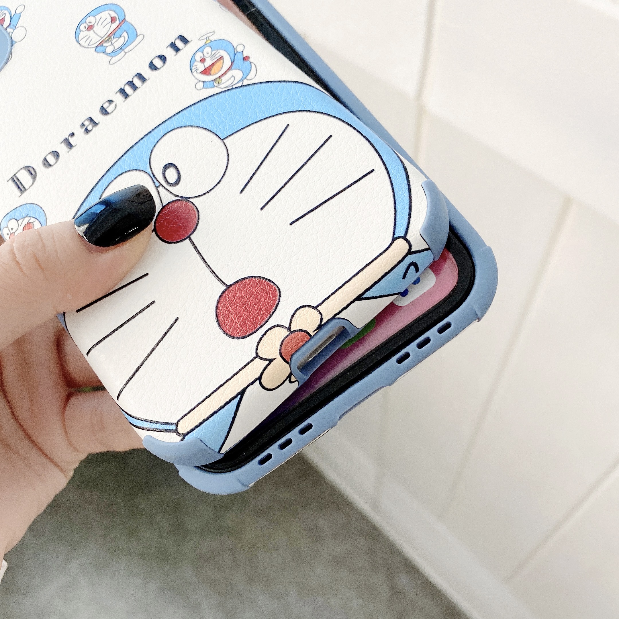 Huawei Mate 40 30 20 Pro P40 P30 Pro P40 Lite Y9 Prime 2019 P Samrt Z Nova 8 7 6 Pro 7i 8 7 6 SE 5 Pro Doraemon Case Four-corner Anti-fall Lens Fine Hole