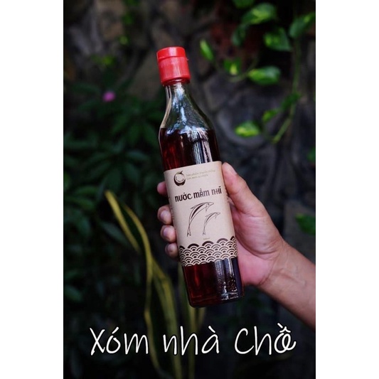 Mắm nhĩ cá cơm than Xóm Nhà Chồ 500ml - mắm lên men hơn 2 năm theo phương pháp truyền thống, không chất điều vị