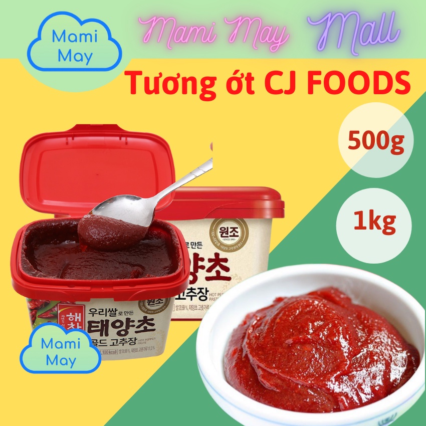 Tương ớt Hàn Quốc - CJ Food 500g, 1kg