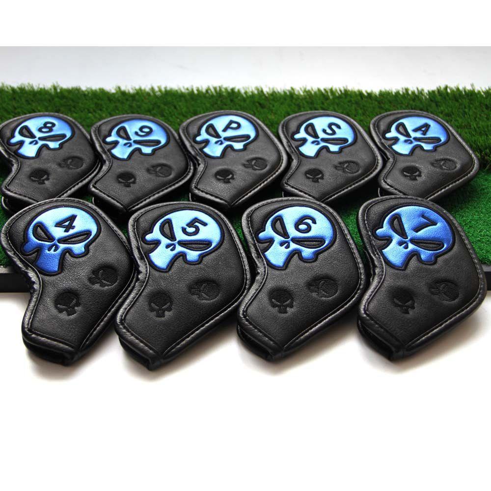 PATRICIA Bộ 9 Vỏ Bọc Bảo Vệ Đầu Gậy Đánh Golf Bằng Sắt Chất Lượng Cao