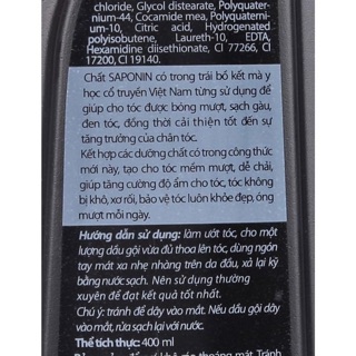 Dầu Gội Thorakao Bồ kết 400ml