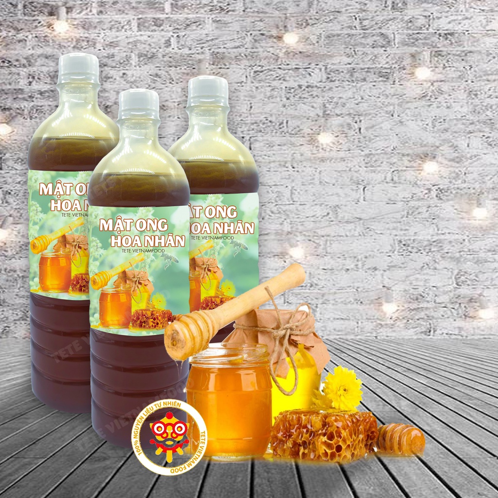 Mật Ong Hoa Nhãn TETE 1 LÍT