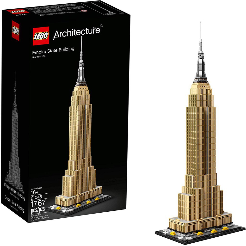 [Hàng có sẵn] LEGO Architecture 21046 Empire State Building - Tòa nhà Empire State